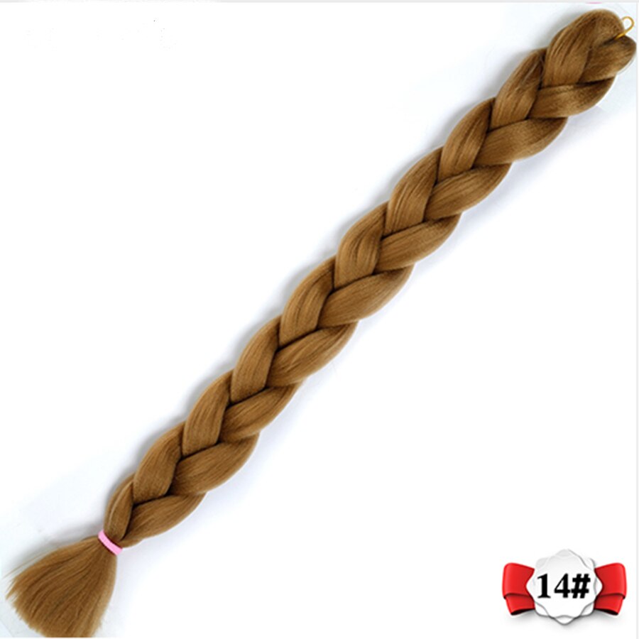 82 zoll Hüfte-hüpfen schnur mit Reggae perücke schwarz Afrikanische farbe flechten einfarbig hohe temperatur haar Headwear Synthetische Flechten Haar: P1B/30