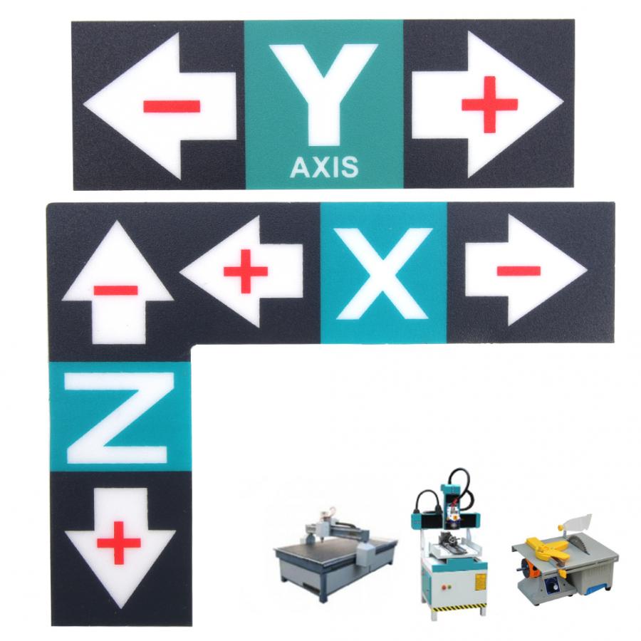 Engraving Machine Label Sticker Plastic XYZ Marker Operation Instruction for Engraving Machine