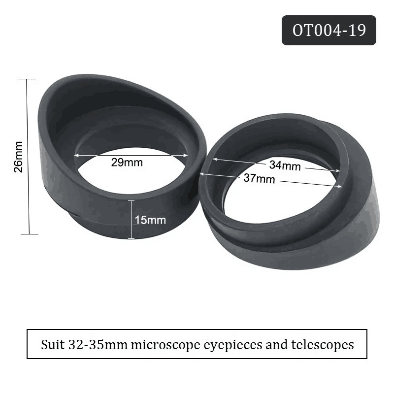 Eyepiece Eye Cups Caps One Pair Rubber Binoculars ... – Vicedeal