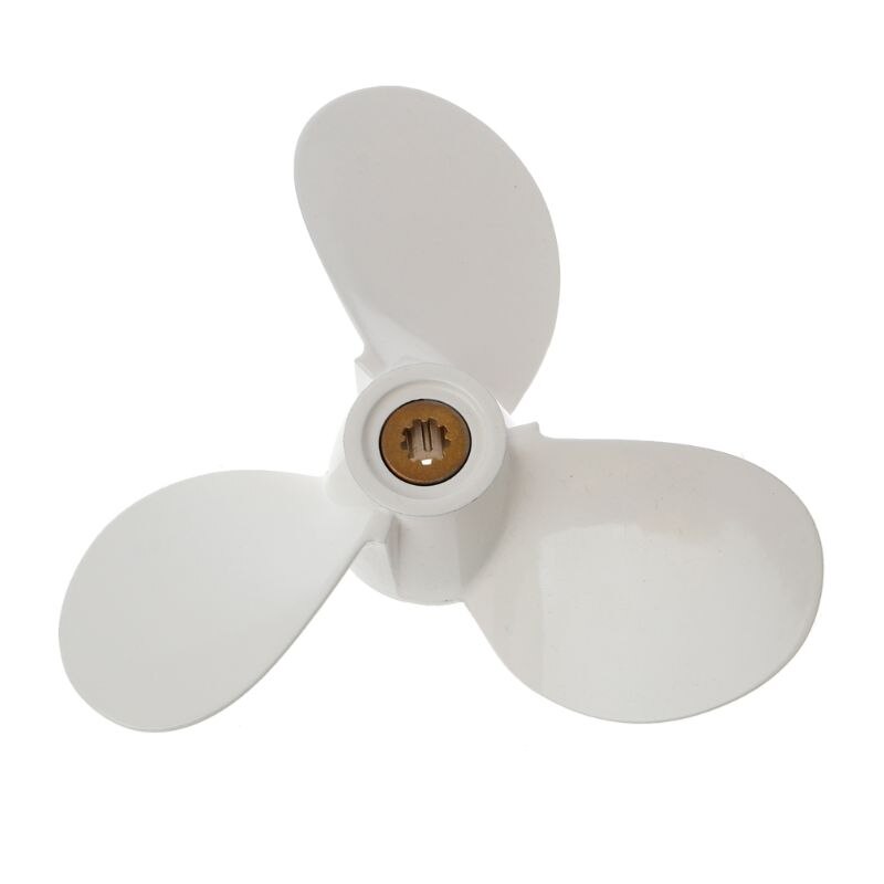 7 1/2x8 BA barco marino motor Prop hélice piezas de la hoja para Yamaha fuera de borda 4hp 5hp motor qiang