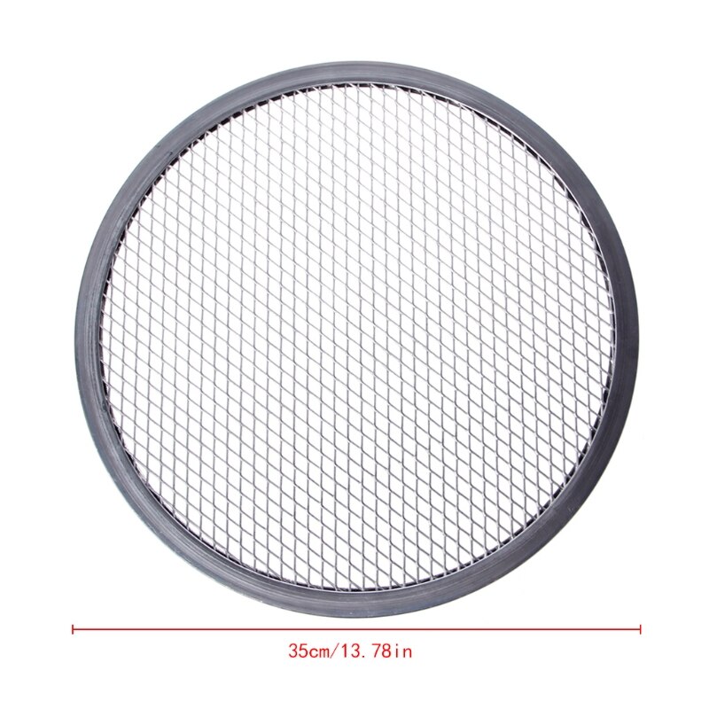 Aluminium Mesh Grill Pizza Screen Ronde Bakplaat Netto Keuken Gereedschap Ovens Kit