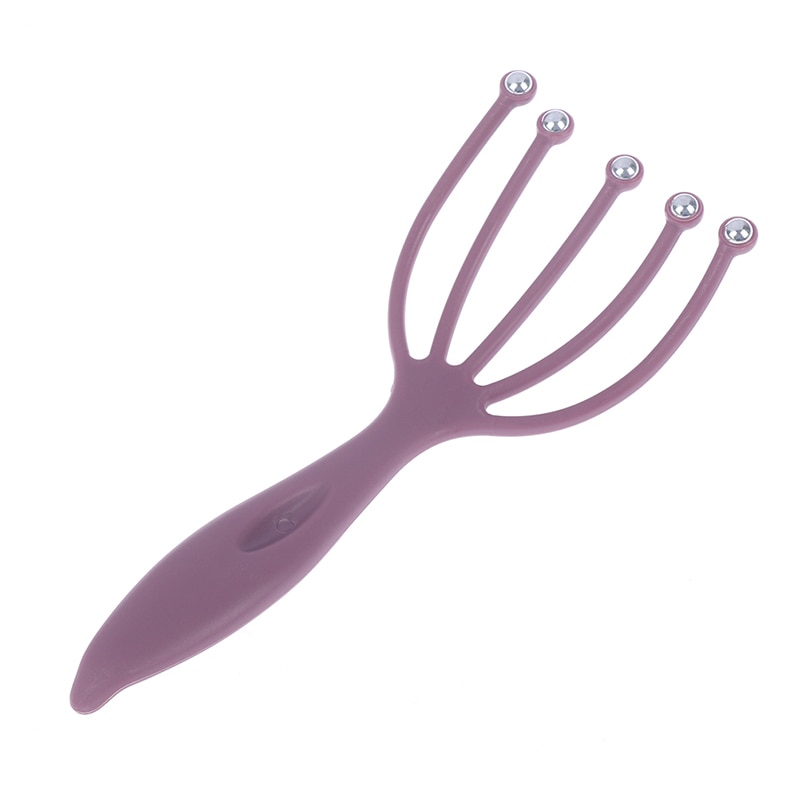 Scalp Massager Hair Growth Stimulator Head Neck Massage Roller Balls Claw Rub