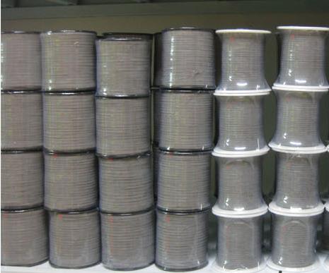 Hilo reflectante para tejer ropa, hilo de 0,5mm, 4000m/rollo, luz Normal, doble , Material de costura, bricolaje