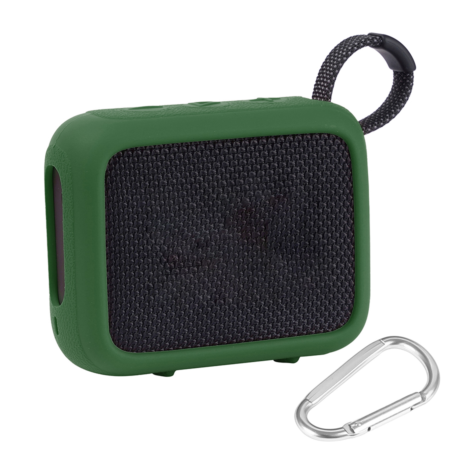 Funda para altavoz JBL Go 4, estuche de transporte de viaje con correa para la muñeca, caja de Altavoz Bluetooth portátil, cubierta protectora, accesorio: Blanco