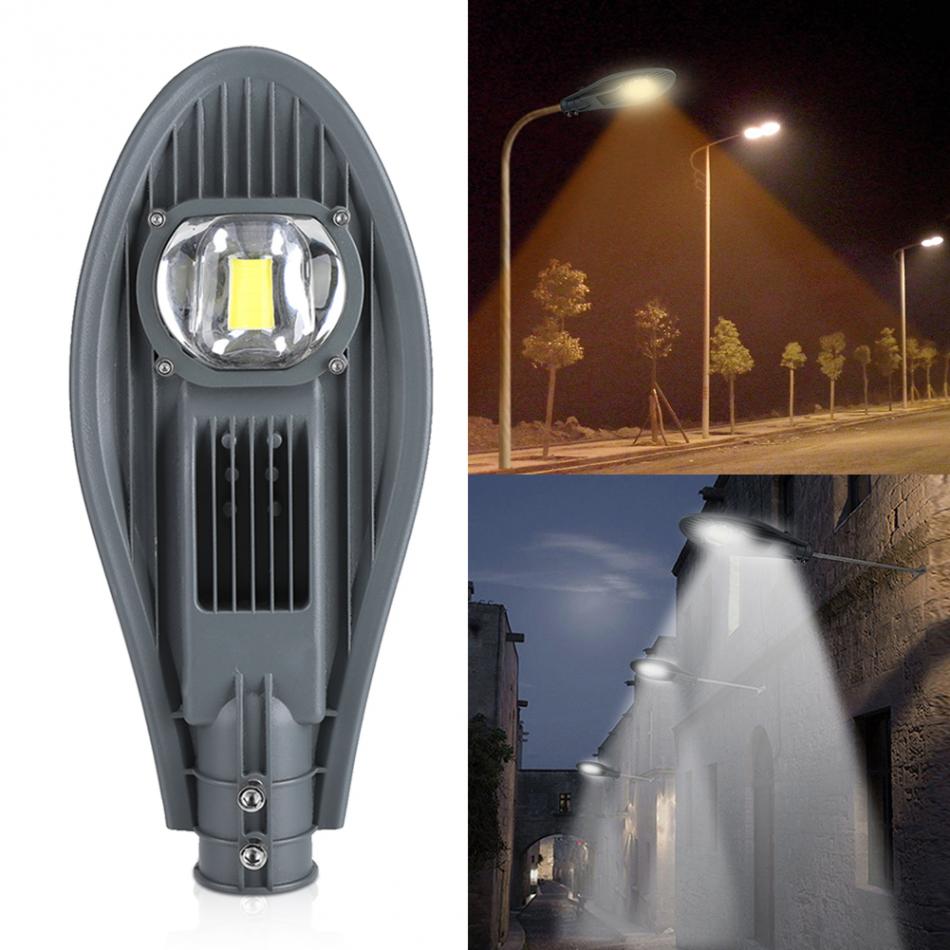 30w 50w ledet gadebelysning vandtæt  ip65 vejgade oversvømmelseslampe til udendørs havehave væglampe portbelysning  ac85-265v