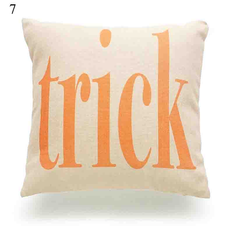 Halloween Kissen Weichem Leinen Kissen fallen Sofa Dekoration Kissen Abdeckung für Wohnzimmer Auto Kissen Hause Liefert: 7