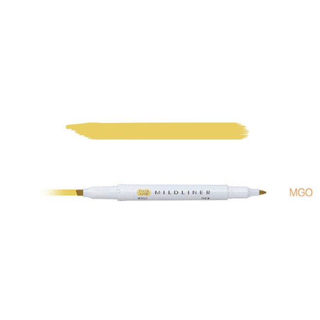 Original Zebra Mildliner Textmarker Dual Liner Textmarker Hersteller Stift Japanischen leicht Liner Textmarker Stift: MGO