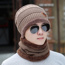 Cappelli invernali per uomo berretto da alpinismo berretto invernale uomo donna sciarpa di lana cappellini impostato maschera cappello lavorato a maglia