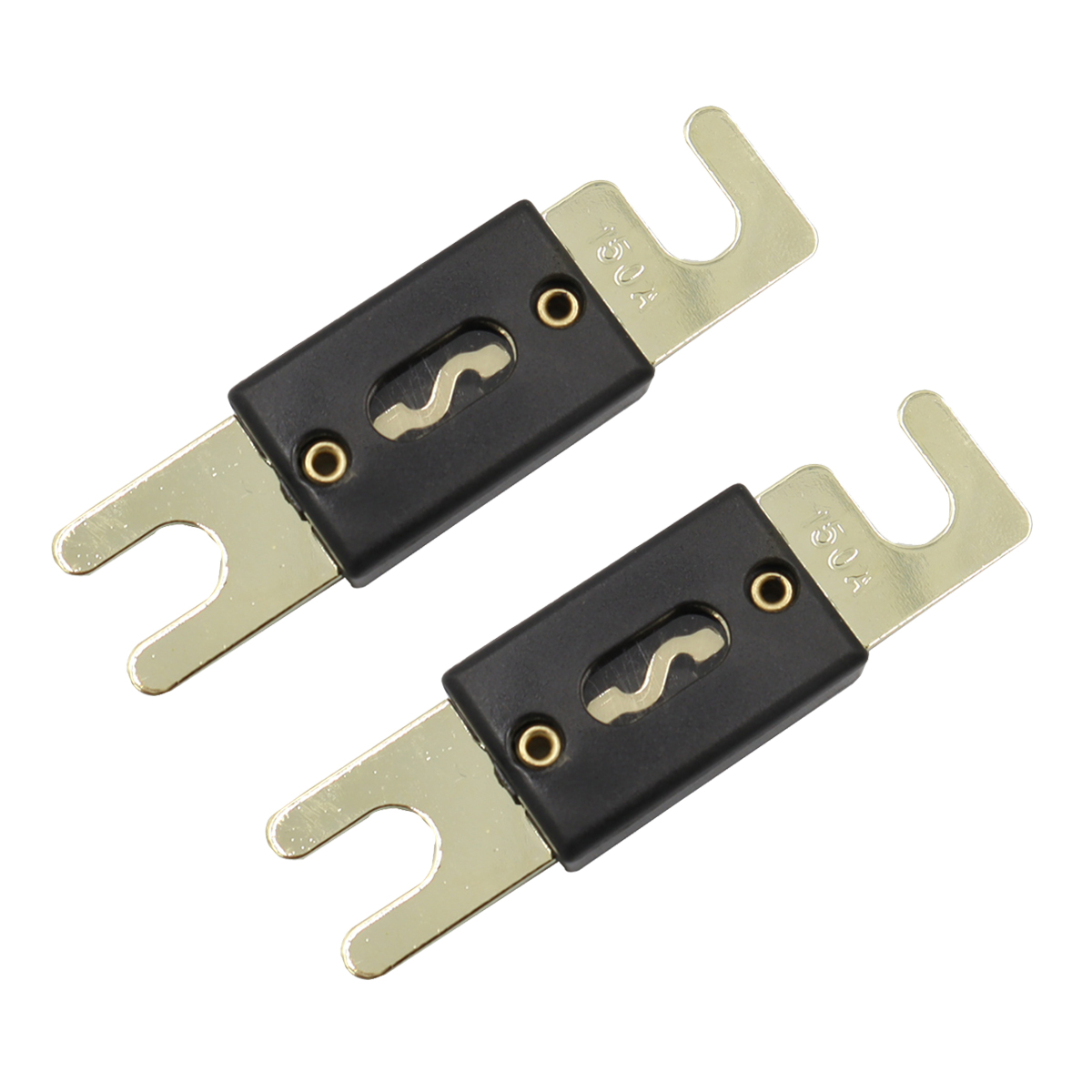 ANL Car Audio Fusível Power Fuse Holder 100A/150A/200A/250A/300A Fusível em linha 0/2/4/8 Gauge AWG Fusível aparafusado: Vermelho