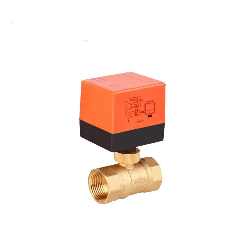DN15/20/25 3 way motorized ball valve electric Three line two way control AC 220V LS'D Tool