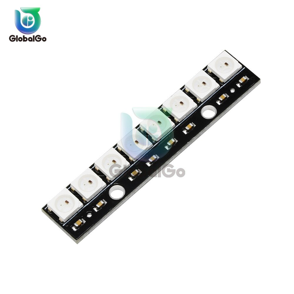 WS2812 LED Chip 5050 SMD RGB DC5V DIY RGB LED Ring Round Modules LED Circle Light Lamp