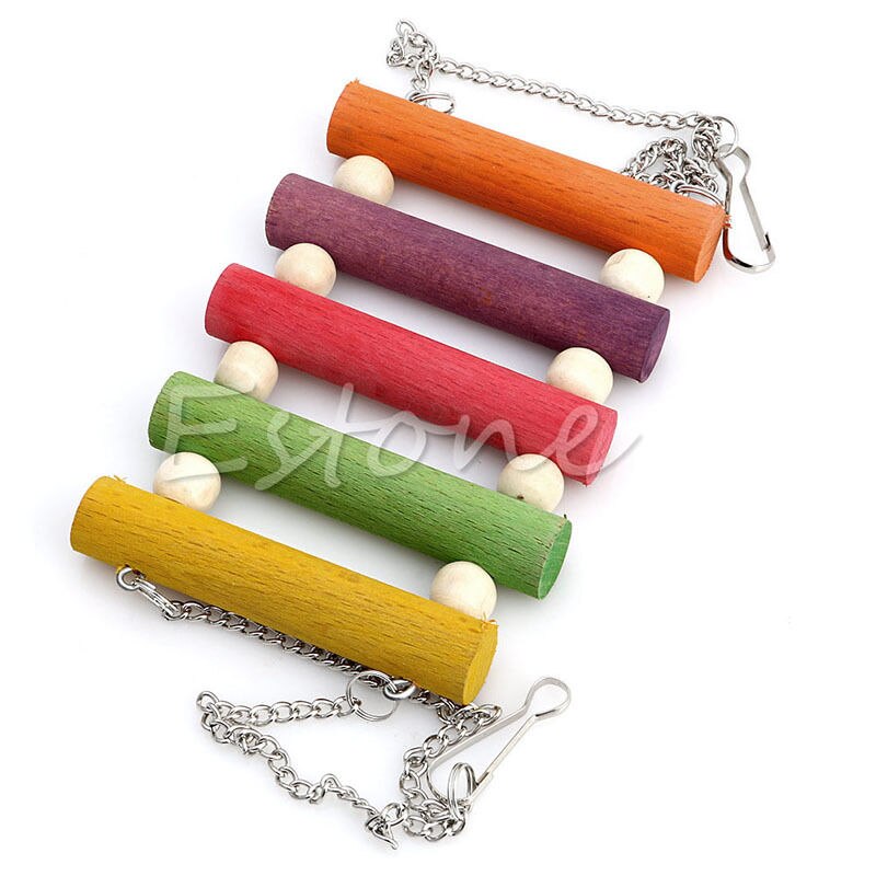 Kæledyr fugl papegøje legetøj parakit undulat cockatiel bur hængekøje gynge legetøj hængende tyggelegetøj til fugle