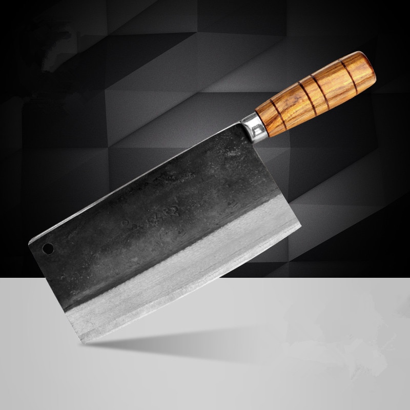 Deng knivar handgjorda kockkniv kök skiva kött grönsak multifunktionella knivar smidda knivar