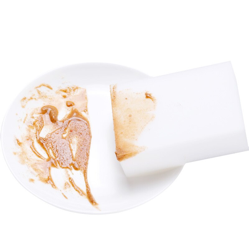 Esponja melamina Borrador de esponja mágico alta densidad para plato lavado limpieza de cocina y baño herramientas 100*60*20mm