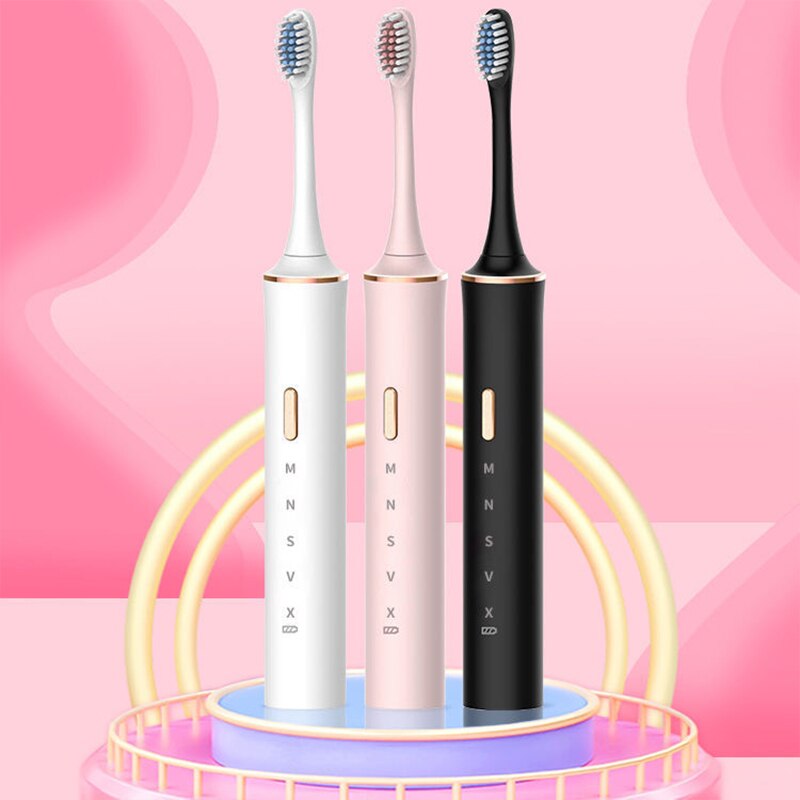 Smart electric toothbrush adult students soft hair automatic USB charging ultrasonic couples brushing comfortable and healthy