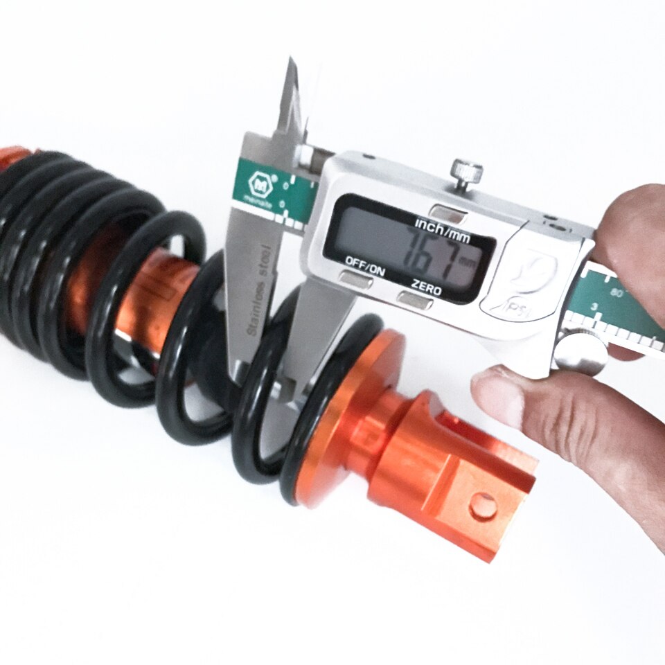 Amortisseur arrière universel simple de moto, longueur ajustable, 250mm et 260mm, suspension arrière pour moto