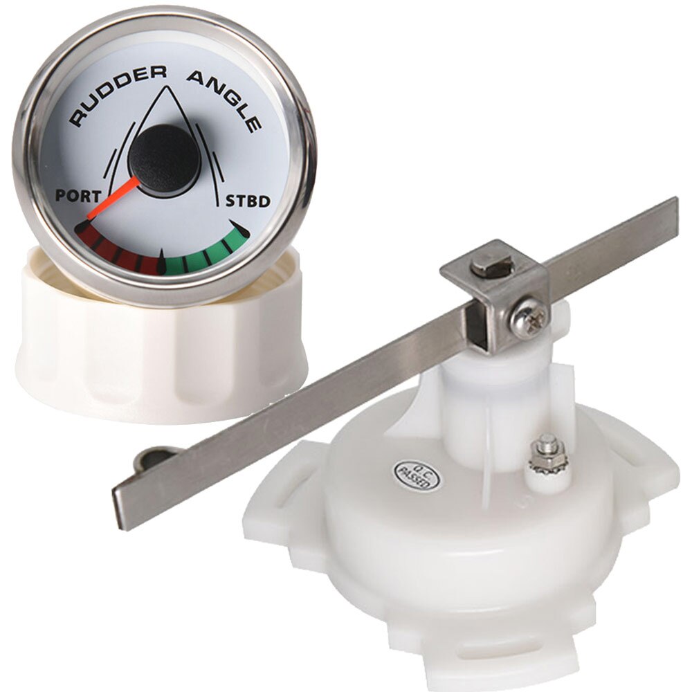 12V/24V Rudder Angle Sensor Stainless Steel fit Marine Boat Rudder Angle Indicator Gauge Fit Boat Marine Rudder Angle Indicator: C Gauge Sensor