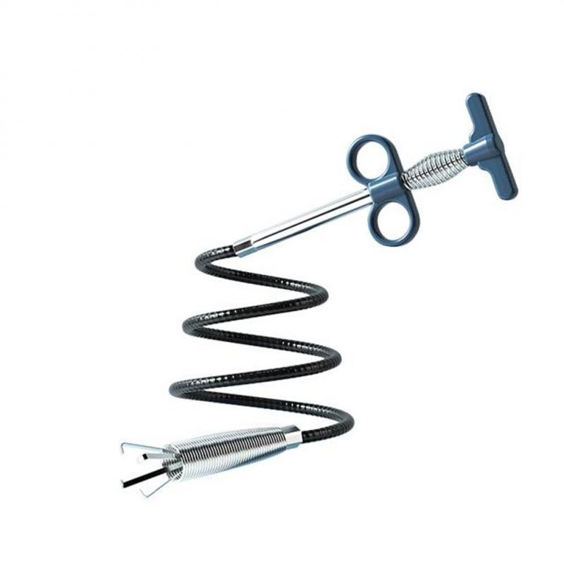 90/160/200/300cm Sewer Pipe Unblocker Snake Spring Pipe Dredging Tool Kitchen Bathroom Sewer Cleaning Tool Kitchen Accessories