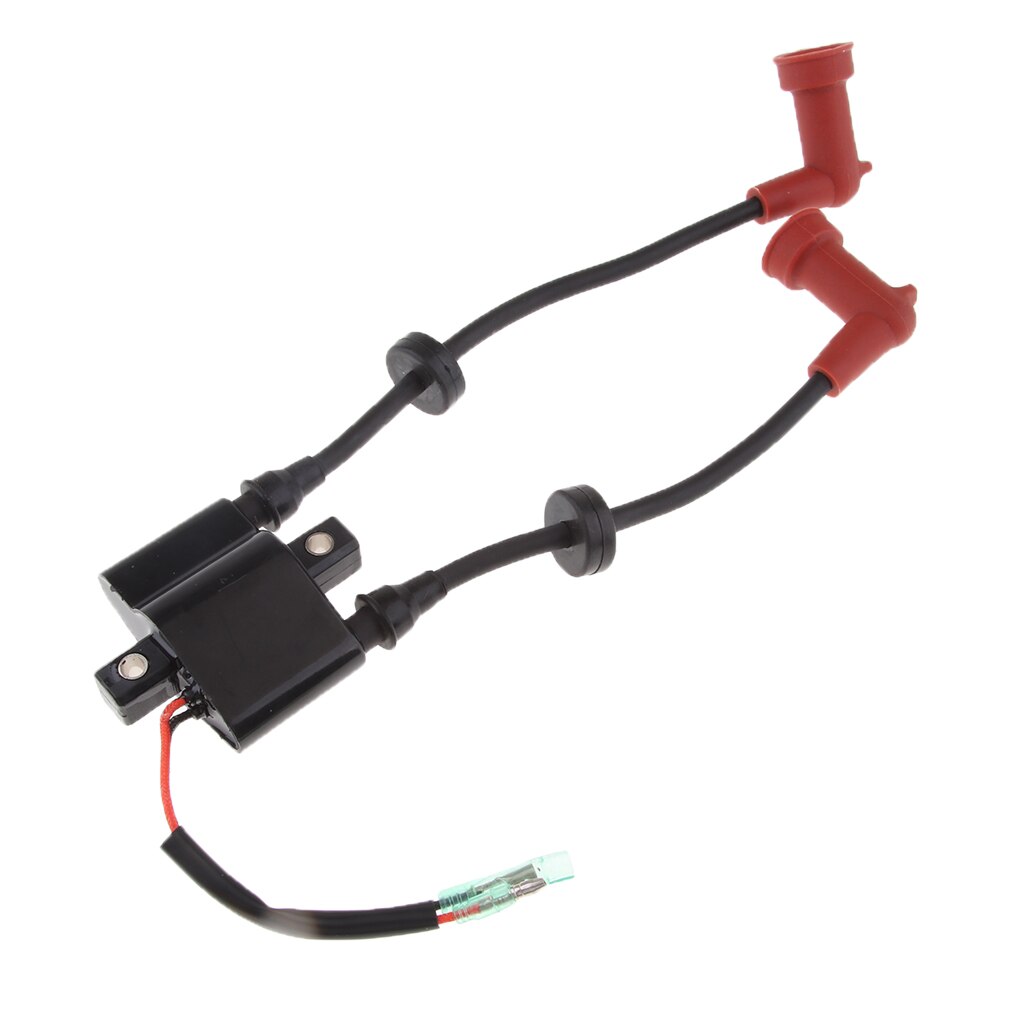 Outboard Motor Ignition Coil, Ignition Module CDI Coil for Yamaha F9.9, 13.5, 15, 20, 25HP 40HP, Auto Replacement Parts