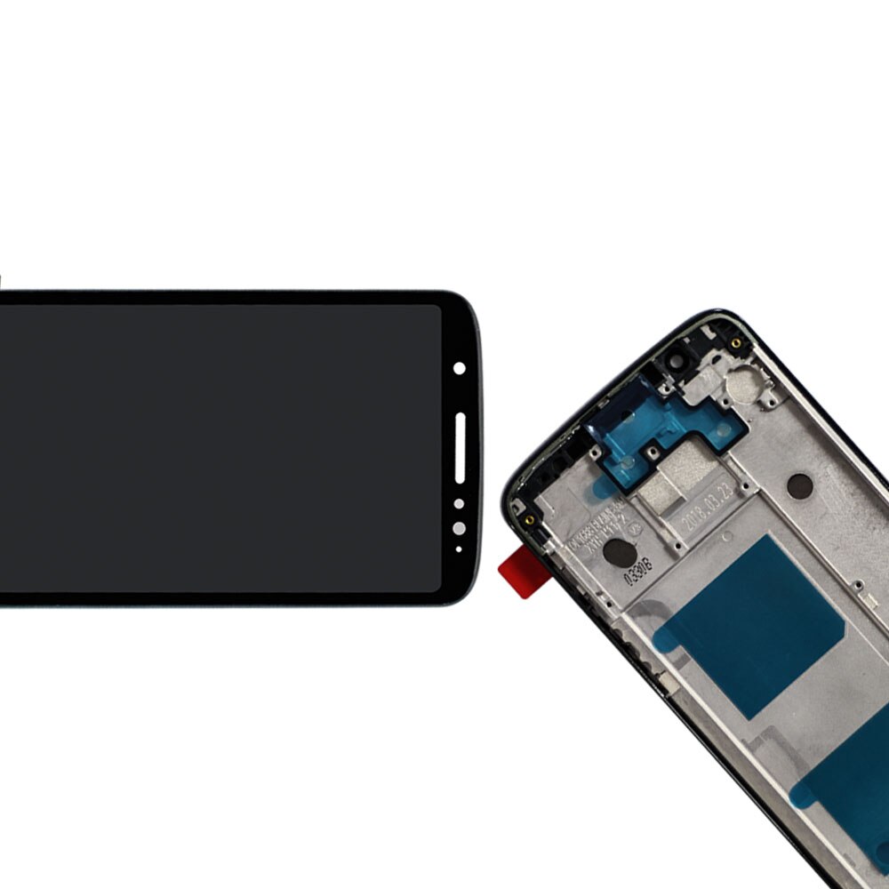 Écran tactile lcd de  g6 5.7 avec châssis pour motorola moto  g6 xt1925