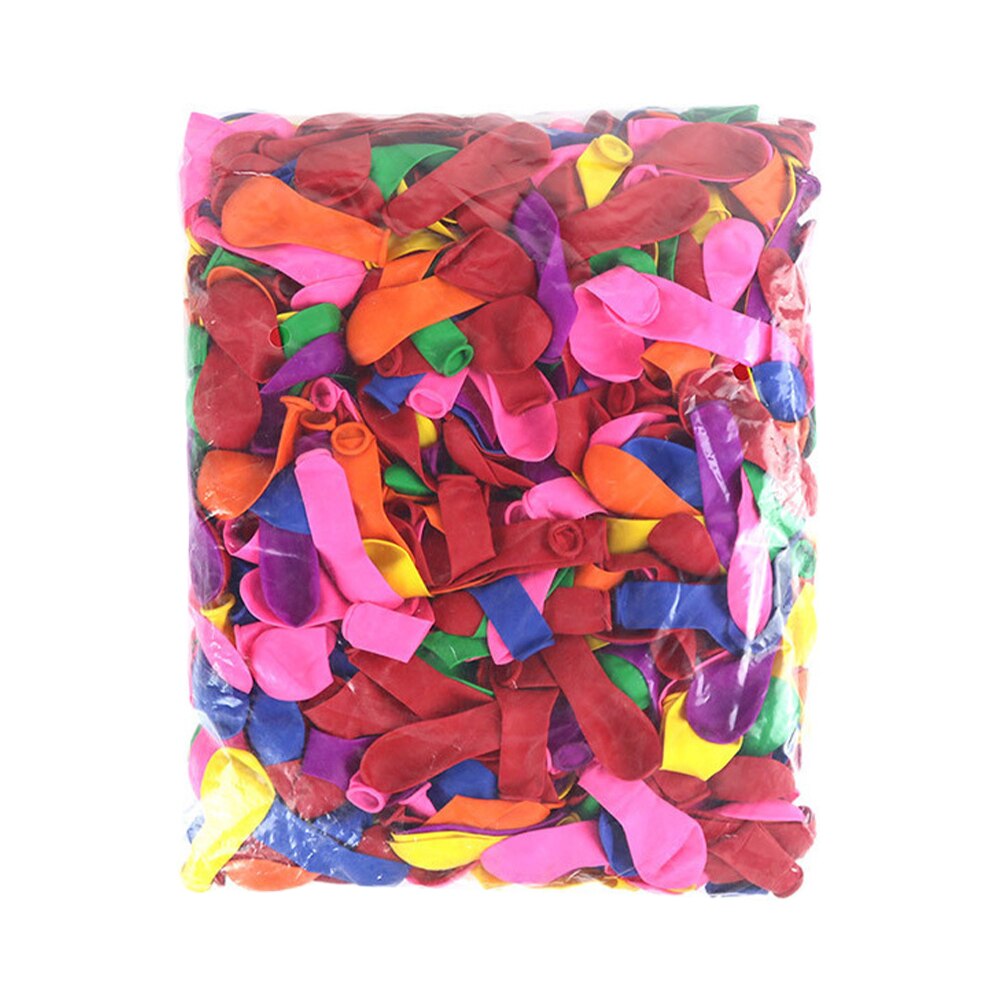 500pcs/set Small Balloons Round Multicolor Latex Baloon Wedding Party Outdoor Fun Toy Baby Shower Balon YDHS: Default Title