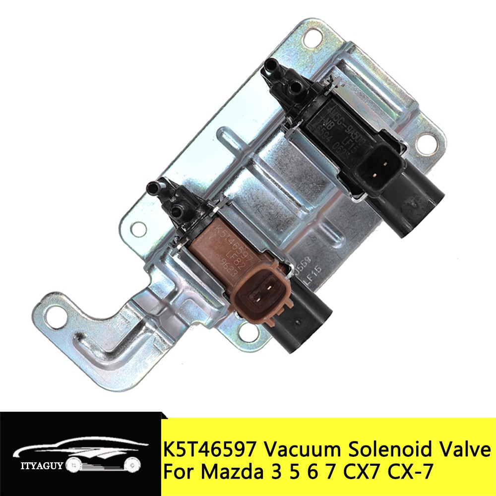 LF8218740 4M5G-9A500 LF82 4M5G9A500 K5T81777 K5T46597 K5T81297 Car Vacuum Solenoid Valve for Mazda 3 5 6 CX7 2.0L 2.3L 2.5L 3.7L