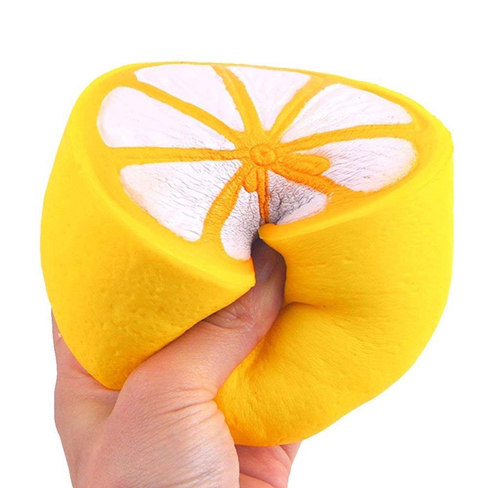 Squishy Watermeloen Jumbo Squishy Speelgoed Kawaii Squishies Langzaam Stijgende Antistress Stress Squishies Speelgoed: Lemon