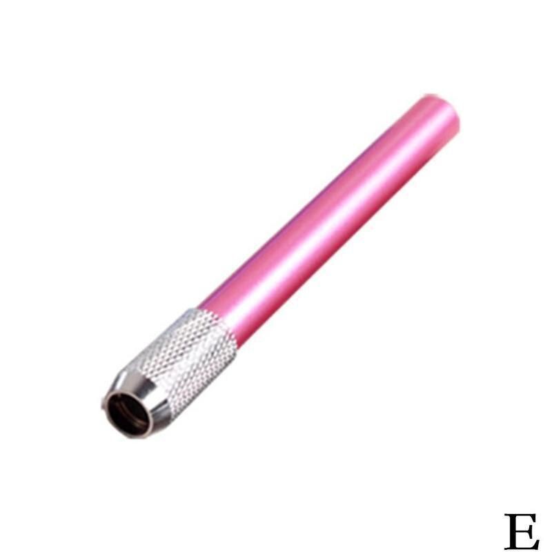 Lápiz de Metal útil, extensor alargador, soporte para dibujo escolar, útiles de papelería para estudiantes, suministros de pintura T1A5 1 unidad: Púrpura