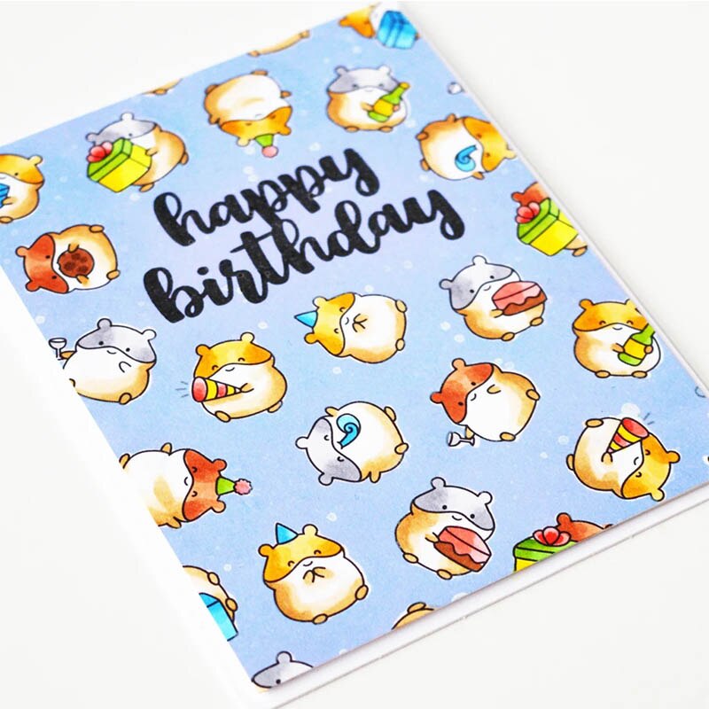 Clear Stamps Get Well soon Happy Birthday Thank You Words For DIY Scrapbooking Cards Making Craft Stamp