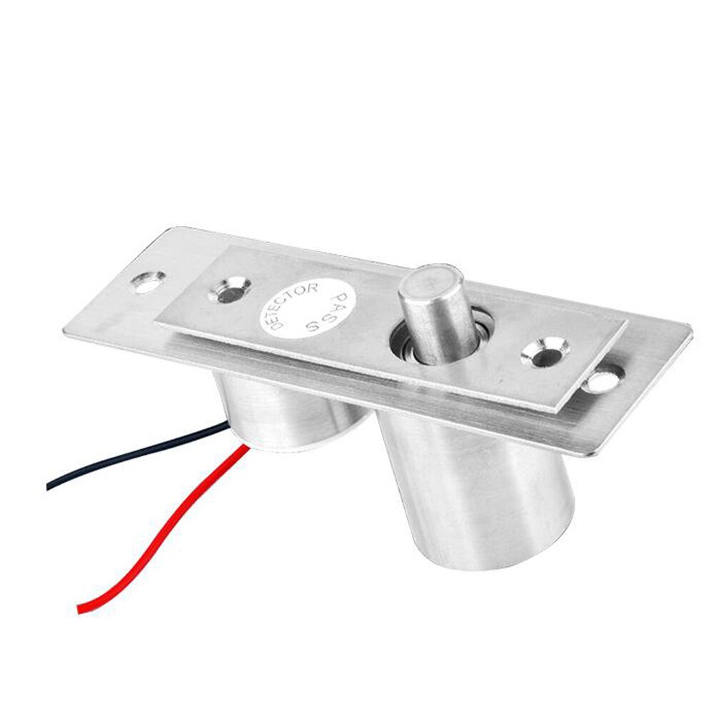 Safe fail Secure Bolt Mortise Door Lock Stainless Steel Mini Electric Bolt Lock DC 12V Solenoid Electric Door Lock