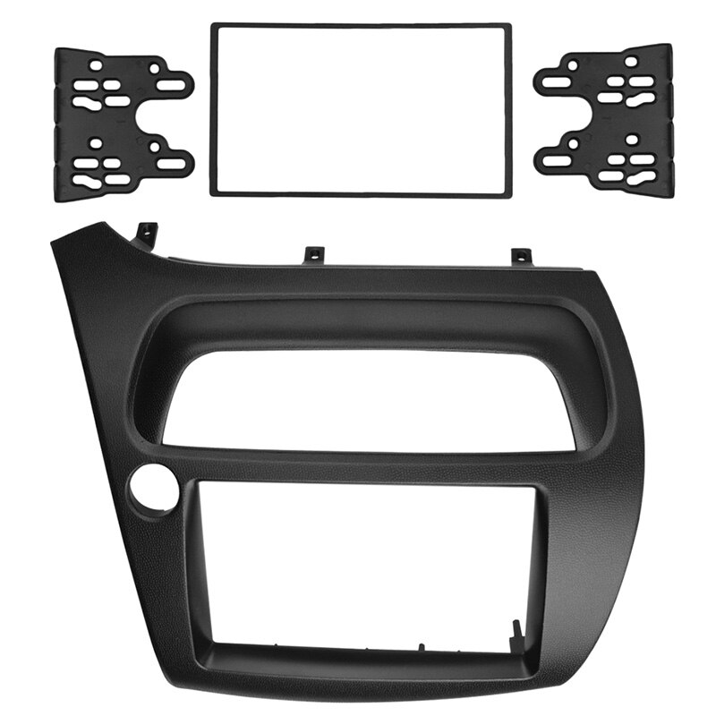 För honda civic dubbel din fascia radio dvd stereo cd panel instrumentbräda montering installation trim kit ansiktsram ram med kabelhärva