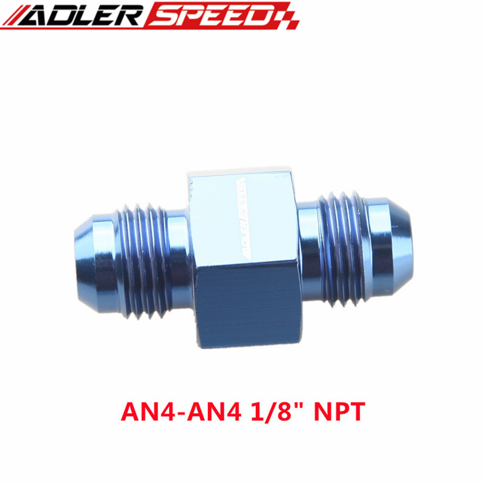 An4 an6 an8 an10 hane till hona 1/8 " npt mätare/sensor sidoportsadapter oljebränslekoppling slangände: Mång