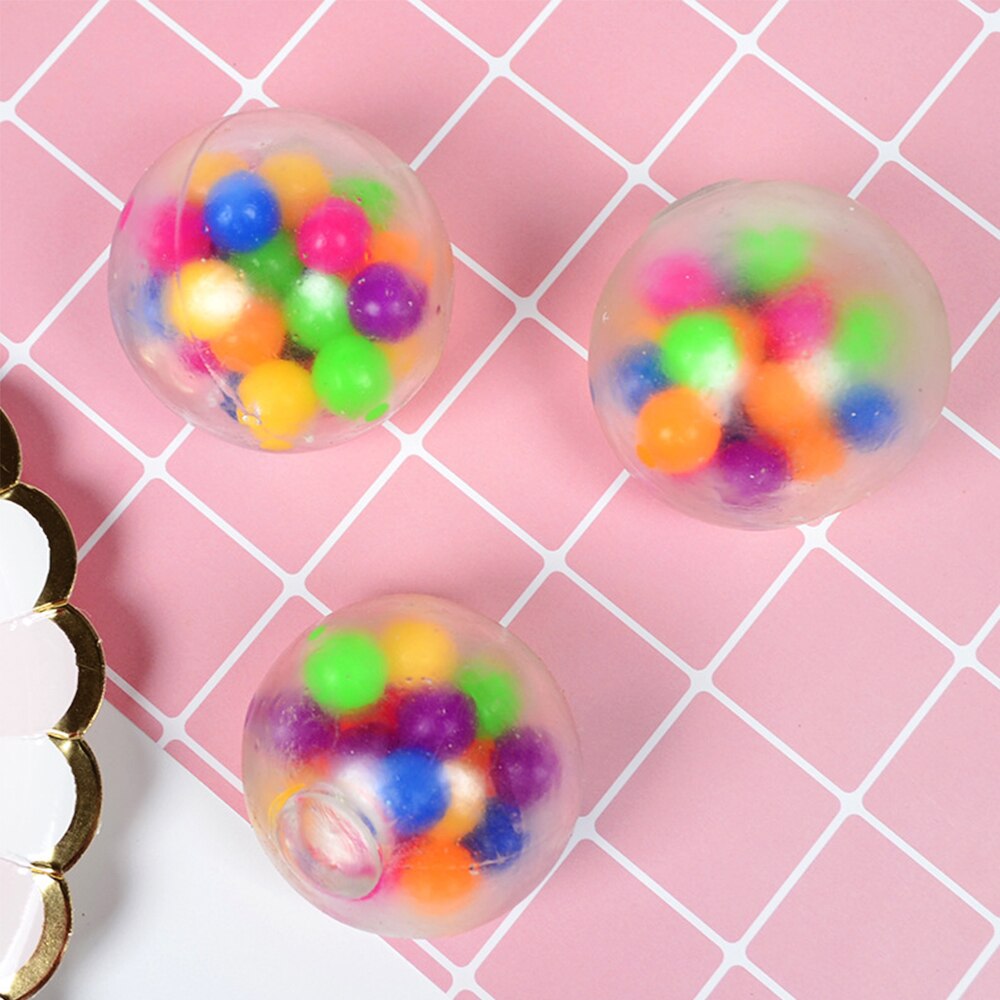 freundlicher Spielzeug lustige Neue ungiftig Farbe Sensorischen Druck Ball Spielzeug Angst Linderung betonen Spielzeug Erwachsene Büro betonen Zappeln bunte Spielzeug