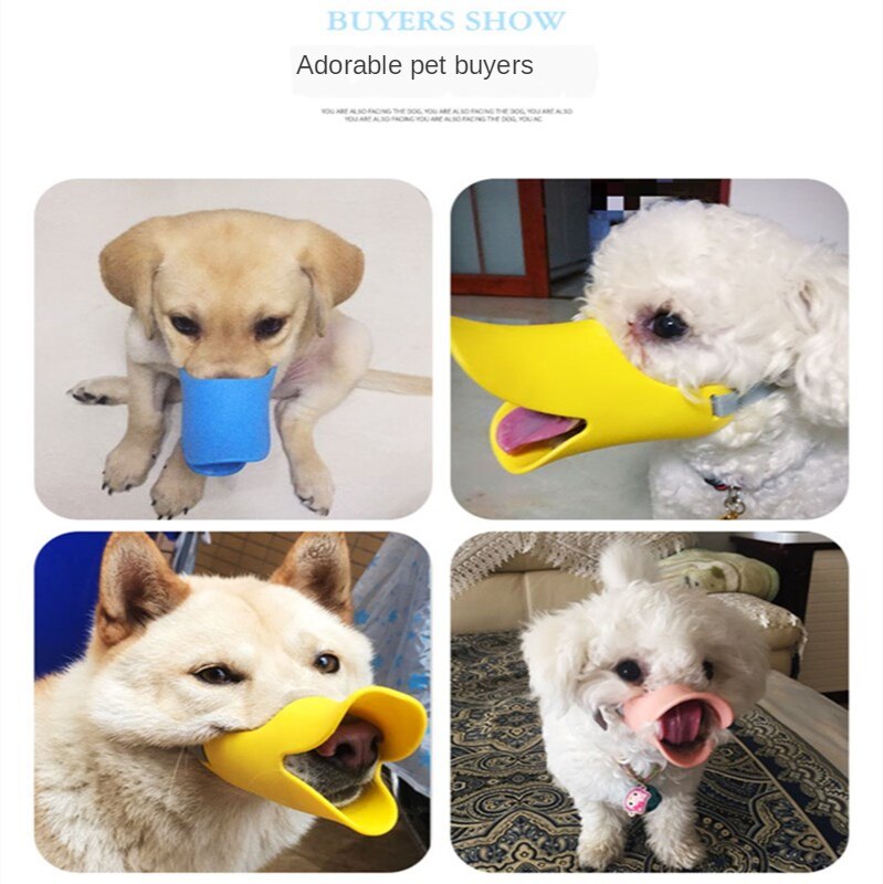 Dog Muzzle Anti-biting, Anti-calling, Anti-eating Teddy Mouthpiece Bark Stopper Pet Mask Pomeranian Corgi Dog Supplies