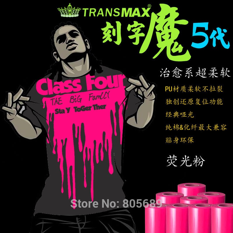50cmx1mPU Heat Transfer Vinyl HTV Bundle Glow in the Dark Green Best Iron On HTV Vinyl Transfer Sheets for T-Shirt, Clothes