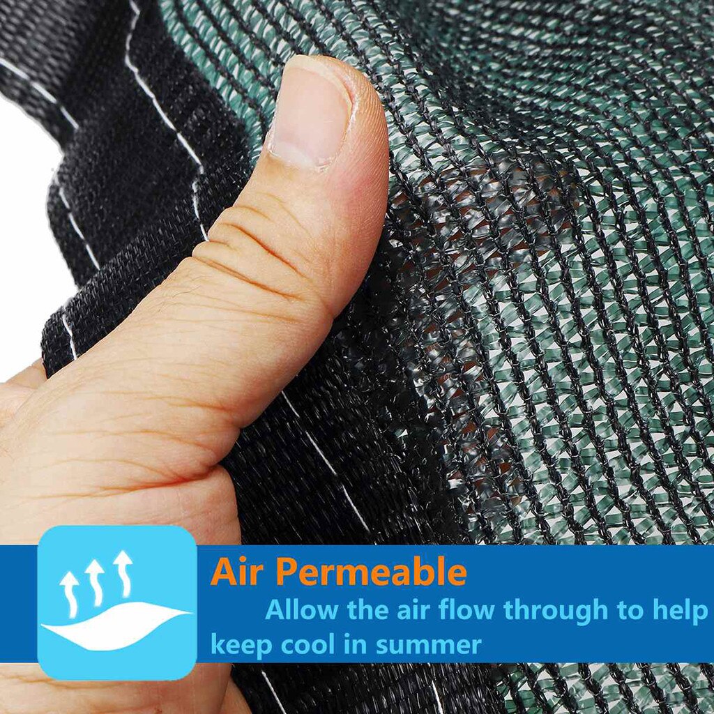 Outdoor Sunblock Shade Cloth Greenhouse Barn Kennel Pool Pergola Swimming Pool Terrace Canopy Sail Beautiful Sun Shade Nets 73