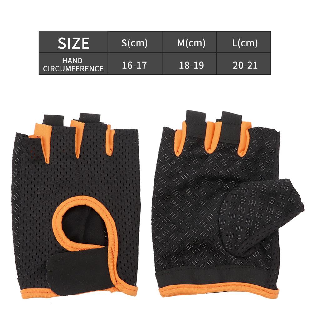 Half Finger Hand Gym Fitness Gloves Power Weight Lifting Women Men Crossfit Workout Bodybuilding Protective Gloves