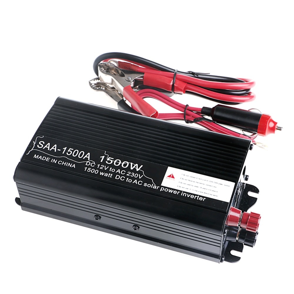 Solar Power Inverter 3000w Peak 12v Dc To 230v Ac Grandado 0982