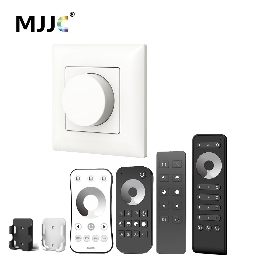 220V Dimmer LED 230V 110V inalámbrico AC Dimmer Triac LED 220V interruptor de mando de la UE con 2,4G controlador remoto para bombillas LED para lámpara KS