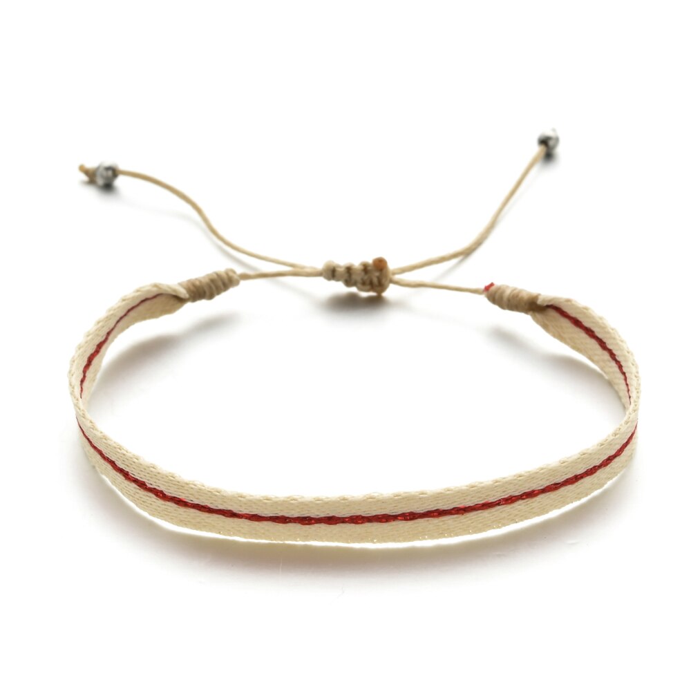 ZMZY Boho Regenbogen Armbänder für Frauen Wayuu Bunte Glück Einstellbare Paar Armbinde