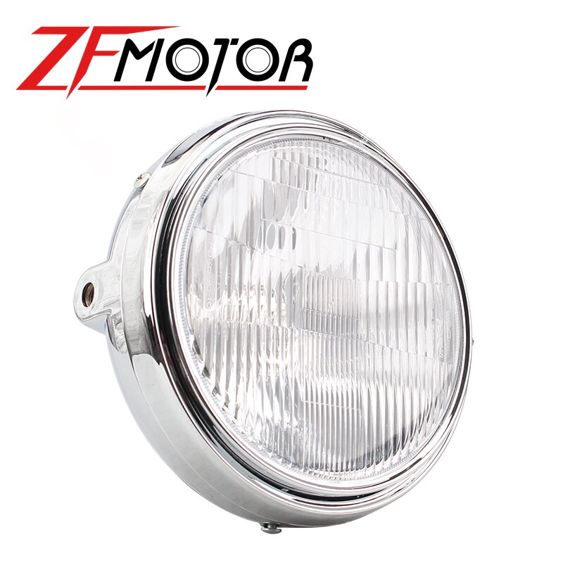 Faro de la motocicleta para Honda CB 400 CB400 CB400F CB-1 89-91 CB750 91-93 CB400SF Superfou 92-98 NT650 88-91 faro cb400: 1pcs silver