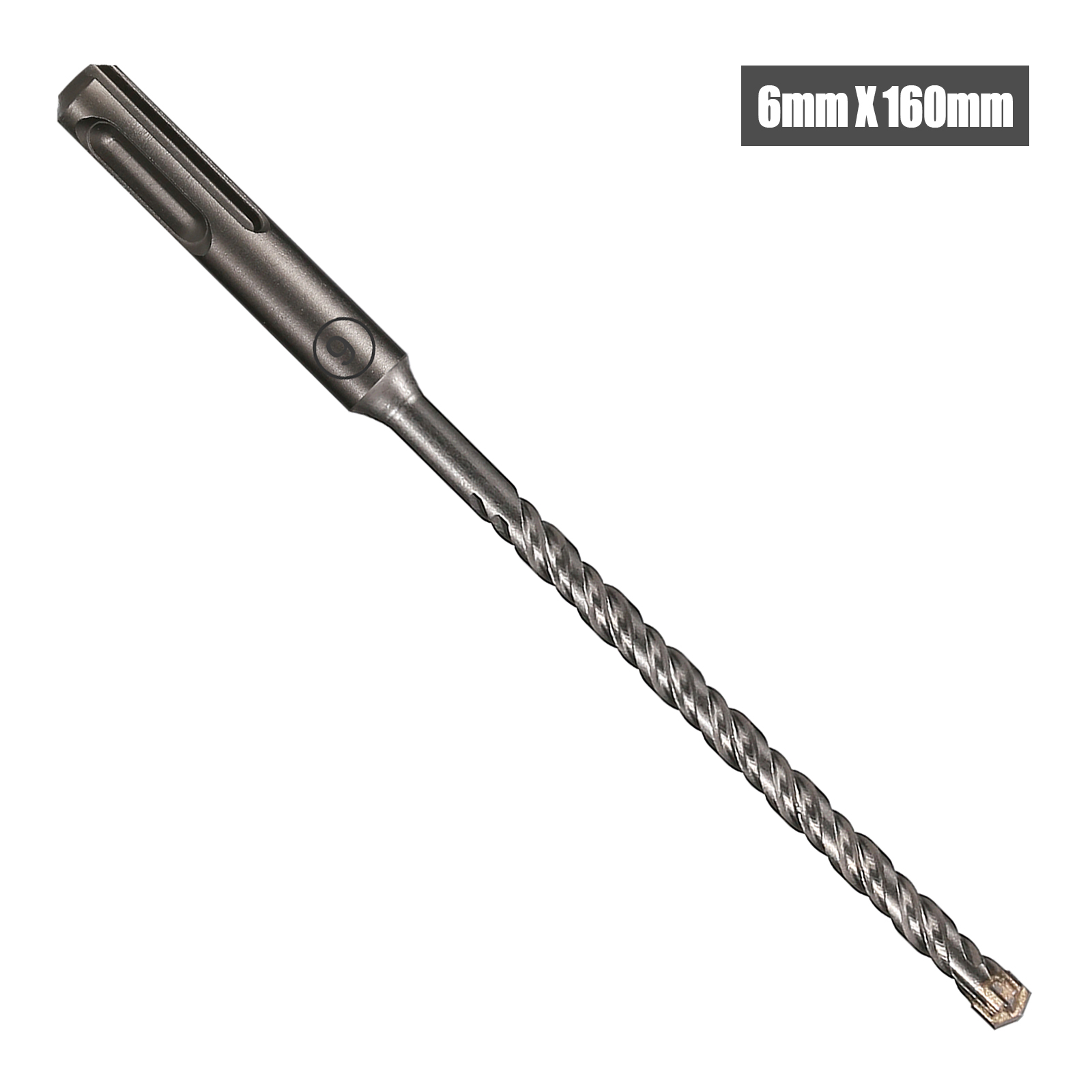 Martillo de hormigón SDS Plus de 5-16mm, cabezal cortador cruzado, martillo de doble barrena, bloque de ladrillo de pared de 160mm, martillo eléctrico, broca de mampostería, 1 ud.: Oro