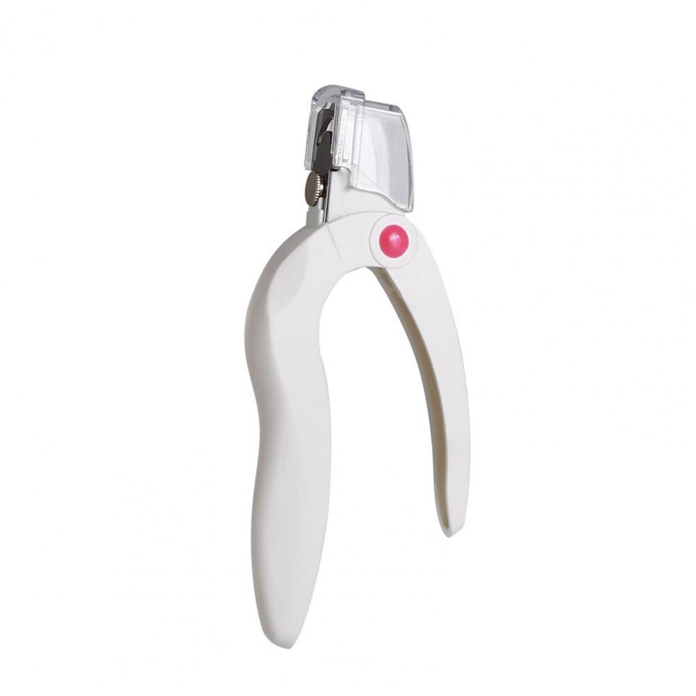 Nail Edge Cutter U-Shape Multipurpose Stainless Steel Manicure Tips Nail Dial Clipper for Beauty: White