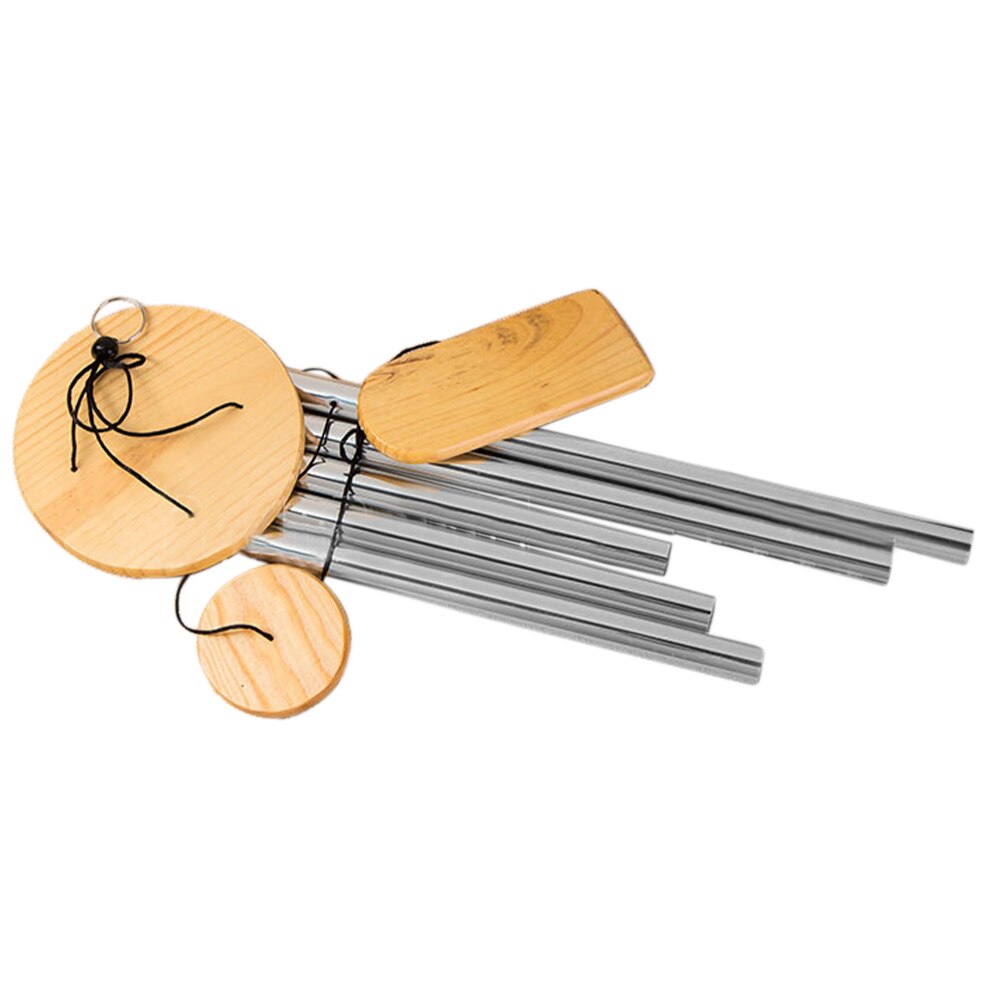 Balcony Wind Chimes For Outside Deep Tone Garden Living Room Durable Wood Home Yard Memorial Patio Hook Hanging