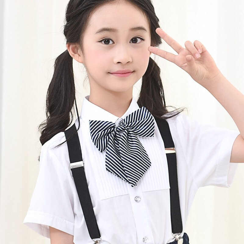 Zomer Jongens Meisjes Witte Shirts Formele Katoen Korte Mouw Schooluniform voor Kinderkleding 8 10 12 14 Jaar Vestidos