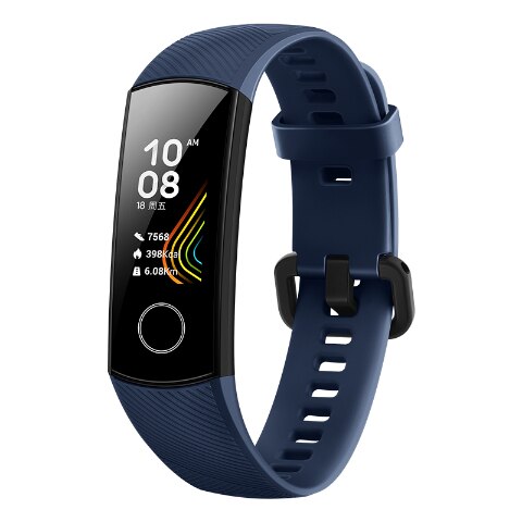 Huawei-pulsera inteligente Honor Band 5 Original, pulsera con control del ritmo cardíaco, presión del sueño y del oxígeno en sangre, detección AMOLED, para natación