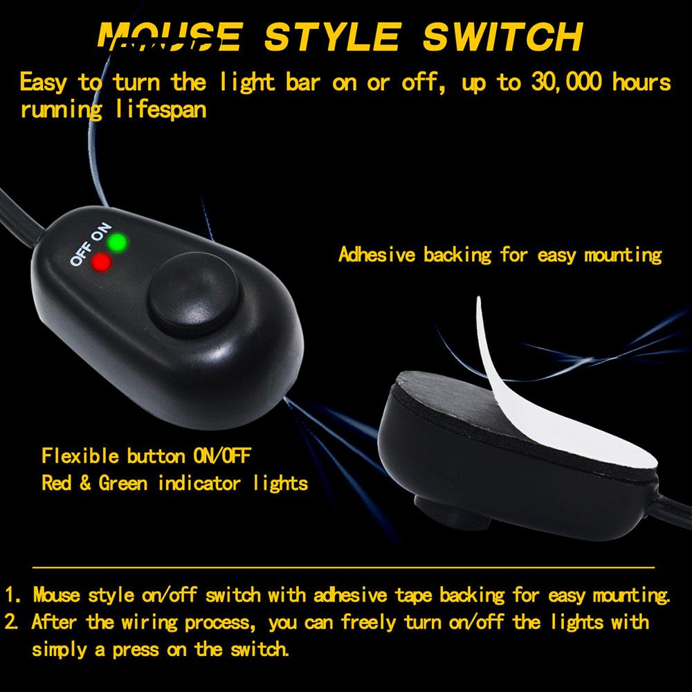 Vehemo Connecting 2 LED Wiring Harness Kit Line Set Fuse Relay Car Tuning for Copper Line Headlight Wiring