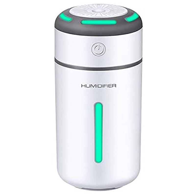Car Air Humidifier Portable Aromatherapy Diffuser USB Ultrasonic Humidifier Colorful Night Light Atomizer 230Ml