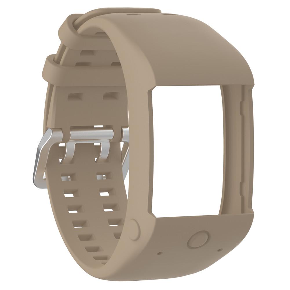 Bracelet de montre de remplacement en Silicone confortable bracelet pour Polar M600 montre intelligente bracelet directe 8.2: Khaki