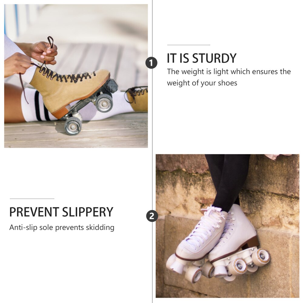 4pcs Exercise Roller Skates Brake Pads Roller Skates Brake Pad Brake Blocks